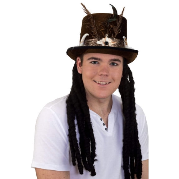 Voodoo Hat - Steampunk Styled Top Hat