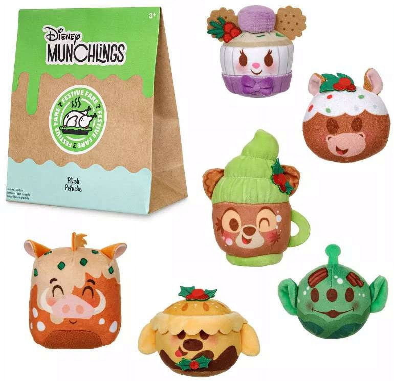 Disney Micro Plush Sensational Snacks Mystery Pack (Bag) - Walmart.com
