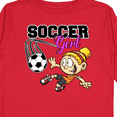 thumbnail image 4 of Inktastic Soccer Girl Girls Long Sleeve Toddler T-Shirt, 4 of 5