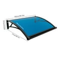 thumbnail image 3 of Window Door Awning Canopy Alu Bracket Doors / Windows Overhang Awning Wall Mount, 3 of 17