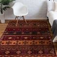 thumbnail image 2 of Rugs.Com Lucerne Collection Area Rug ‚Äì 5' x 8' Rust Red Low-Pile Rug Perfect For Bedrooms, Dining Rooms, Living Rooms, 2 of 9