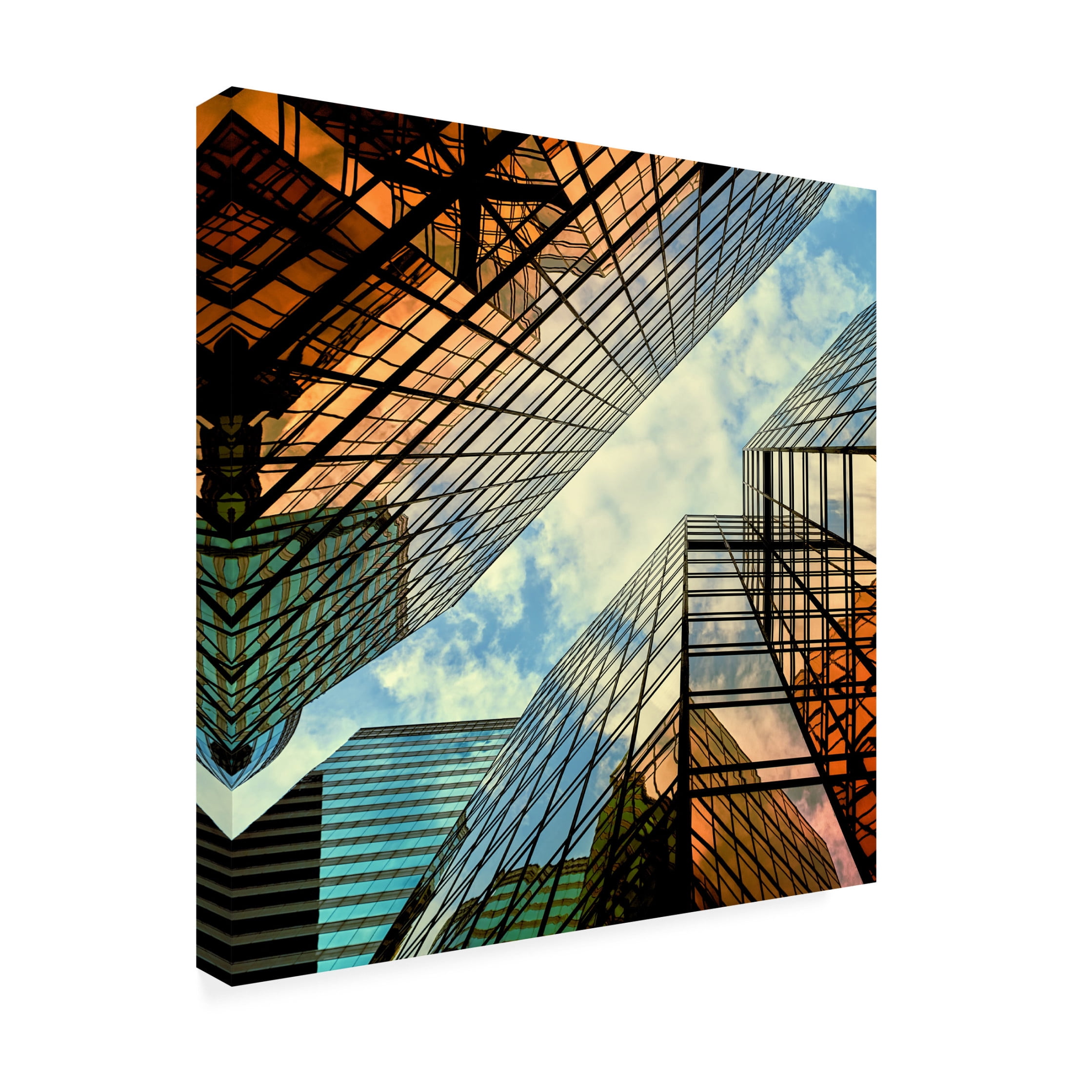 Trademark Fine Art Fabrizio Massetti Colorful Mirrors. Canvas Wall Art