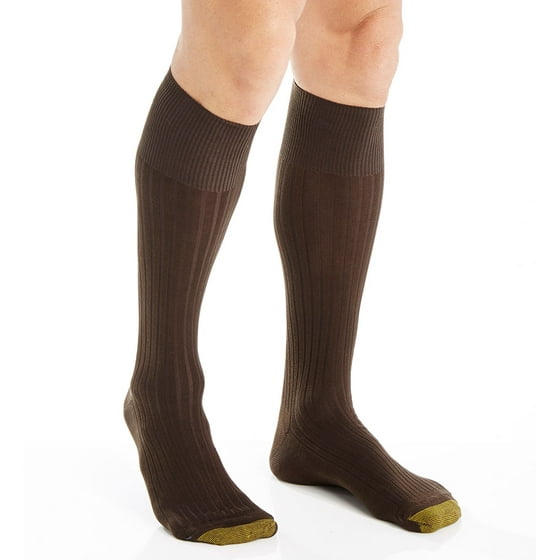 Gold Toe Men's Gold Toe 794H Canterbury Over The Calf Dress Socks 3