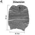 thumbnail image 2 of PULLIMORE Winter Warm Beanie Hats for Women Casual Knit Skully Caps for Running Skiing Work School (Red）, 2 of 9