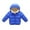 Royal Blue, variant on Baby Girls Boys' Winter Fleece Jackets With Hooded Toddler Cotton Dress Warm Lined Coat Outer Clothing 2-6T