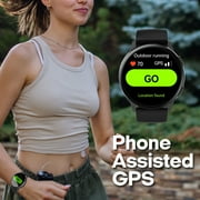 3Plus Callie Smartwatch with 1.43 AMOLED Display, Call Functionality, Heart Rate Monitor, IP68 Waterproof, 100 Workout Modes, Compatible with iPhone and Android