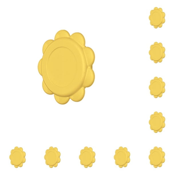 Ganchos de enchufe de pared Matsuzay Amarillo 10piezas