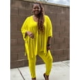 thumbnail image 6 of Plus Size Asymmetrical Hem Top and Pants Set, 6 of 7