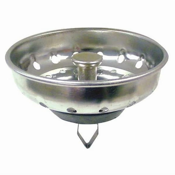 Kissler SS,Basket Strainer,3-1/4in 59-2005