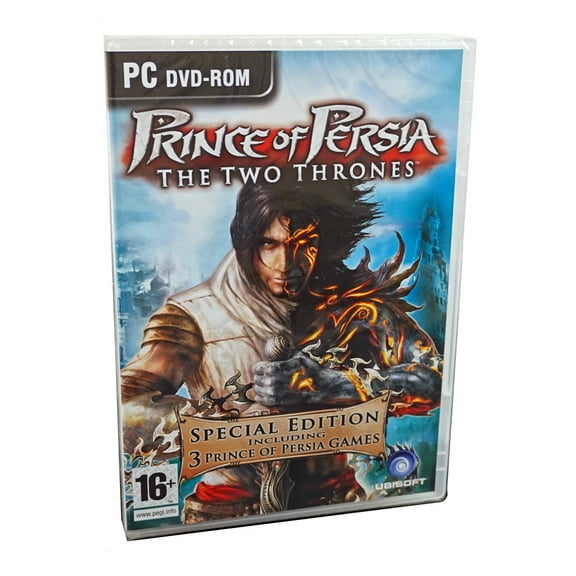 Set of 3 Prince of Persia PC DVD Games - The Two Thrones   The Sands of Time   Warrior Within