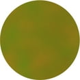 thumbnail image 1 of Ahgly Company Tapis Rond Lavable en Machine Intérieur Transitionnel Vert Olive, 5 Pieds Rond, 1 of 7