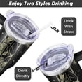 thumbnail image 4 of Constellation Tumbler with Lid and Straw, Sagittarius Tumbler, Goth Tumbler, Constellation Cup/Mug, Zodiac Gifts for Men Women, Constellation Gifts, 40oz Skinny Tumblers with Lids and Straws, 4 of 5