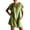 Green., variant on Dresses for Women Plus Size Akafmk Summer Dresses for Women Casual Dresses,Solid Color V-Neck Short Dress Short Sleeve Mini Dresses Loose A Line Beach Sundress