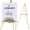 Natural-1 Pack, variant on Wooden Adjustable A-Frame Tripod Easel Stand for Canvas, Posters, Wedding Signs, and Artwork Display