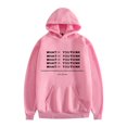 thumbnail image 1 of EST Cute Cartoon Print Pockets Drawstring Hoodies For Unisex, 1 of 5