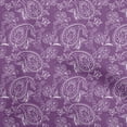 thumbnail image 1 of oneOone Georgette Viscose Plum Fabric Block Craft Projects Decor Fabric Printed By The Yard 42 Inch Wide, 1 of 5