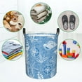 thumbnail image 4 of XMXT Collapsible Laundry Basket, Oceans and Seas Line Drawing Waterproof Laundry Hampers Storage Baskets Dirty Clothes Hamper, 62L, 4 of 8