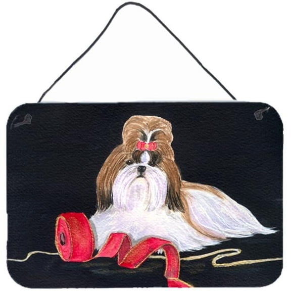 Shih Tzu Indoor Aluminium Metal Wall Or Door Hanging Prints