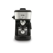 Mr. Coffee 4-Shot Steam Espresso, Cappuccino, and Latte Maker in Black