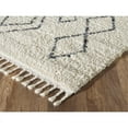 thumbnail image 4 of Abani Willow 7'9"W x 10' 2"D WIL130A Moroccan Diamond Print Ivory and Grey Rug, 4 of 7