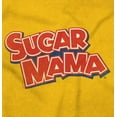 thumbnail image 2 of Sugar Mama Chocolate Candy Logo Hoodie Sweatshirt Women Brisco Brands S, 2 of 6