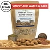 Ginger Biscuits - Bake at Home Horse Treats - Peppermint - Makes 20 Treats, 1 lb, 9 oz Dry Mix