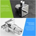 thumbnail image 1 of Glass Sliding Door Lock Display Cabinet Door Lock Glass Cabinet Lock Window Lock H Lock Glass Slide Lock, 1 of 8
