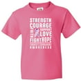 thumbnail image 3 of Inktastic Turners Syndrome Awareness Strength Courage Support Youth T-Shirt, 3 of 5