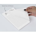 thumbnail image 6 of Inkdotpot Pack Of 2 Daily Planner List Undated Notepads, Memo Pad To-Do List Tear Off List Pad- Organizer- Scheduler- Organize Tasks (50 Sheets Each)-GF, 6 of 7