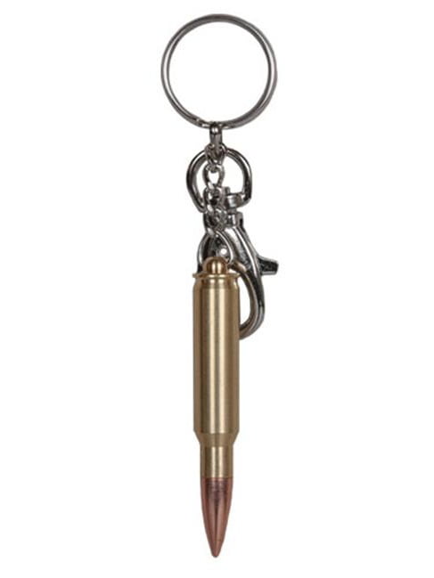 Fox Outdoor Products BULLET-10 Super Deluxe Bullet Key Ring with Clasp