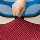 thumbnail image 5 of Juego de 1 funda antideslizante para taburete redondo con elástico. Fabricada en nailon elástico, ideal para taburetes de cocina, sillas de comedor y taburetes de bar. Medidas: 48 x 36 cm (18,9 x, 5 of 6
