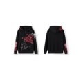 thumbnail image 6 of LMLYSoH Women Hooded Sweatshirt, Adults Casual Skull Print Long Sleeve Cardigan with Pockets, 6 of 9