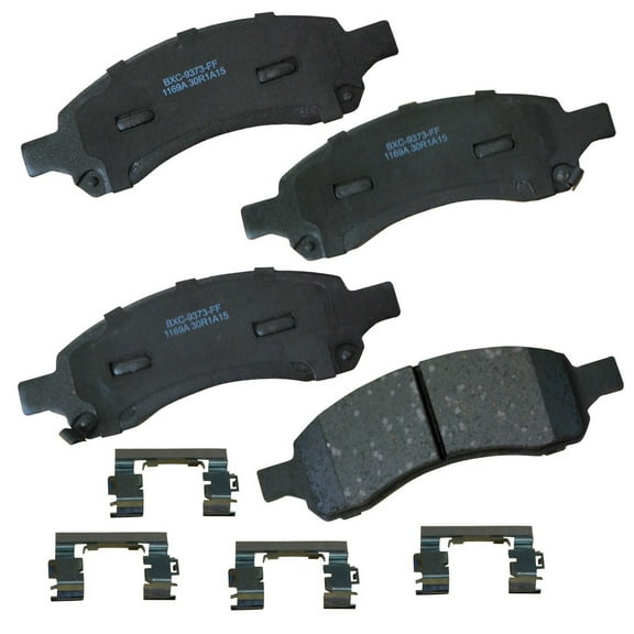 Disc Brake Pad Set Fits select: 2009-2014 CHEVROLET TRAVERSE, 2007-2014 GMC ACADIA