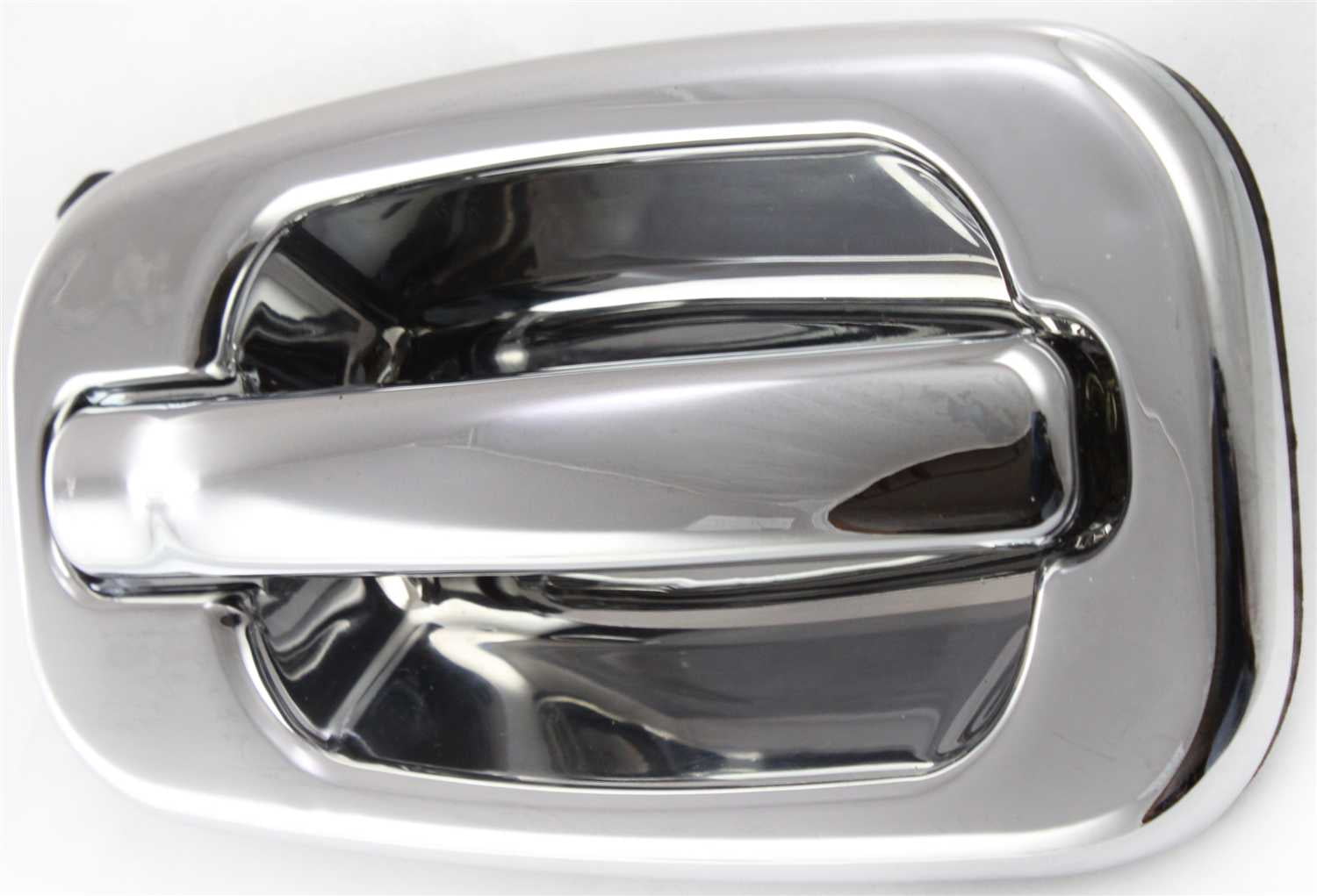 Replacement C491361 Exterior Door Handle Compatible with 2002-2006 Cadillac Escalade Chevrolet Avalanche 1500 Rear, Right Passenger Chrome