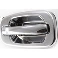 thumbnail image 2 of Replacement C491361 Exterior Door Handle Compatible with 2002-2006 Cadillac Escalade Chevrolet Avalanche 1500 Rear, Right Passenger Chrome, 2 of 3