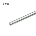 thumbnail image 3 of Uxcell Fully Threaded Rod M5 x 140mm 0.8mm Thread Pitch 304 Stainless Steel Right Hand Threaded Rods Bar Studs 3 Pack, 3 of 7