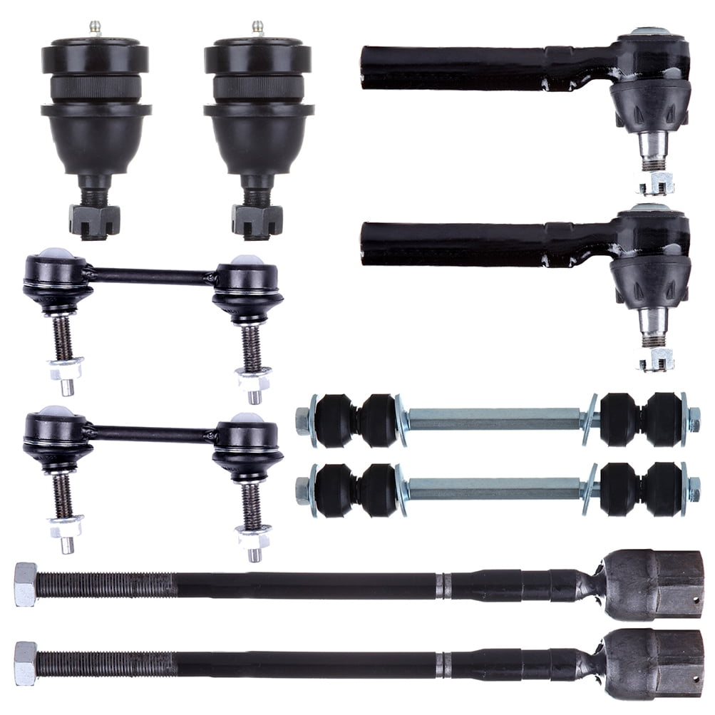 ECCPP Front Inner Tie Rod End Lower Ball Joint Outer Tie Rod End Rear