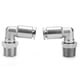 thumbnail image 4 of Conector rápido neumático de grados, 2 piezas Todo cobre Codo de cobre y níquel Conector rápido neumático Manguera de aire BSPP Conexión rápida El mejor de su clase VoborMX herramienta, 4 of 8
