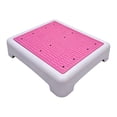 thumbnail image 4 of simhoa Step Stool AntiSlip Bedroom Step Platform for Shower Toilet Elderly Disabled White Pink, 4 of 8