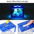 thumbnail image 5 of Black Colour Small Fish Tank, Mini Fish Tank Stackable Cube Tank , Ant Feeding Case Mini Reptile Row Box, 5 of 7