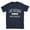 Navy, variant on Lake Waccamaw North Carolina Classic Established Men's Cotton T-Shirt