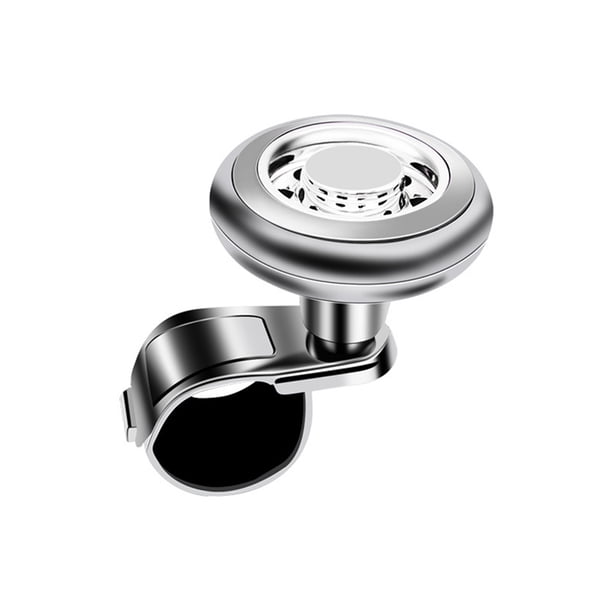 sweethay Accesorio de refuerzo de perilla giratoria para volante con mango de plástico para vehículo de coche y barco Vehículos, repuestos y accesorios Mis plata sweethay CZ8490-03B