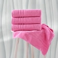 thumbnail image 7 of Hawmam Linen Pink Towels Set | 6-Piece 100% Turkish Cotton | 2 Bath Towels, 2 Hand Towels, 2 Washcloths | Soft, Plush, Fluffy, Quickdry, Super Absorbent | Hotel Quality, Spa, Gym, Dorm, Eco Friendly, 7 of 7