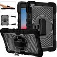 thumbnail image 2 of Funda Color Shock para iPad Mini 4/5 con correa para el hombro, correa de mano, soporte ajustable, a prueba de golpes, apta para niños, 2 of 5