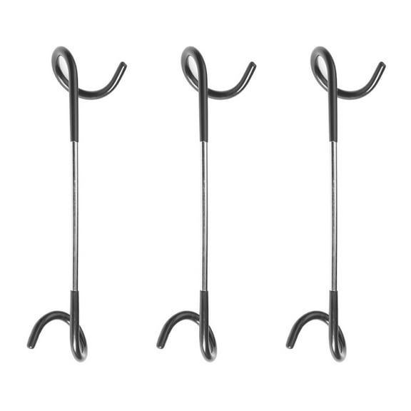 Mount Hooks Bird Feeders Pole Hooks Camping Light Hooks Pole Attachment Hanger Paraugas