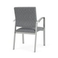 thumbnail image 3 of Newport Reception Waiting Room Healthcare Guest Chair / Silver Steel / Gray, 3 of 5