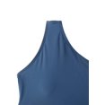 thumbnail image 4 of Women's Bathing Suits One Shoulder Cutout One Piece Swimsuit Swimwear Monokini, 4 of 6