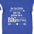 thumbnail image 4 of Inktastic So I'm Little, but I'm Going to Be a Big Brother Boys Baby Bodysuit, 4 of 5
