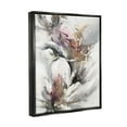 thumbnail image 3 of Stupell Industries Abstract Floral Blossoms White Petals Nature Design Painting Jet Black Floating Framed Canvas Print Wall Art, Design by K. Nari, 3 of 9