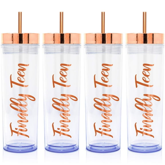 Finally Teen 16oz Plastic Tumbler Happy 13th Birthday Decorations For Girls, 13 Birthday Decorations For Girls, 13th Birthday Gifts For Girls, 13th Birthday Balloon, 13th Birthday Girl, 13 Bday
